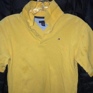 YouthLarge 16-18 yellow Tommy Hilfiger polo shirt